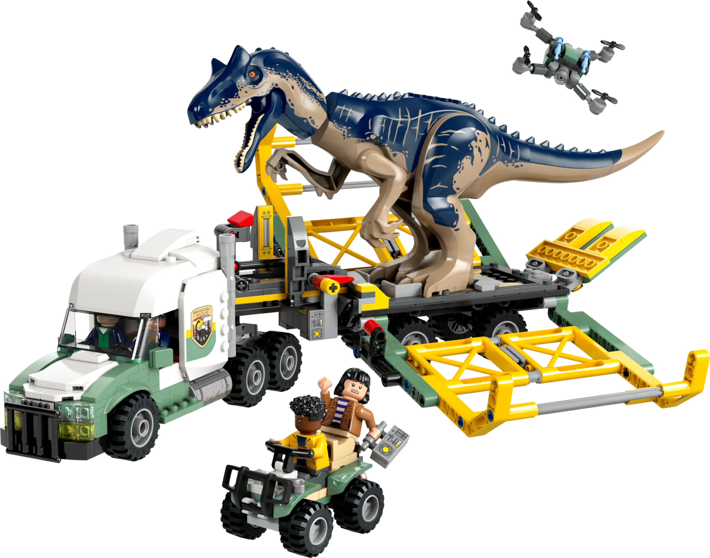 LEGO 76966-1 Dinosaur Missions: Allosaurus Transport Truck