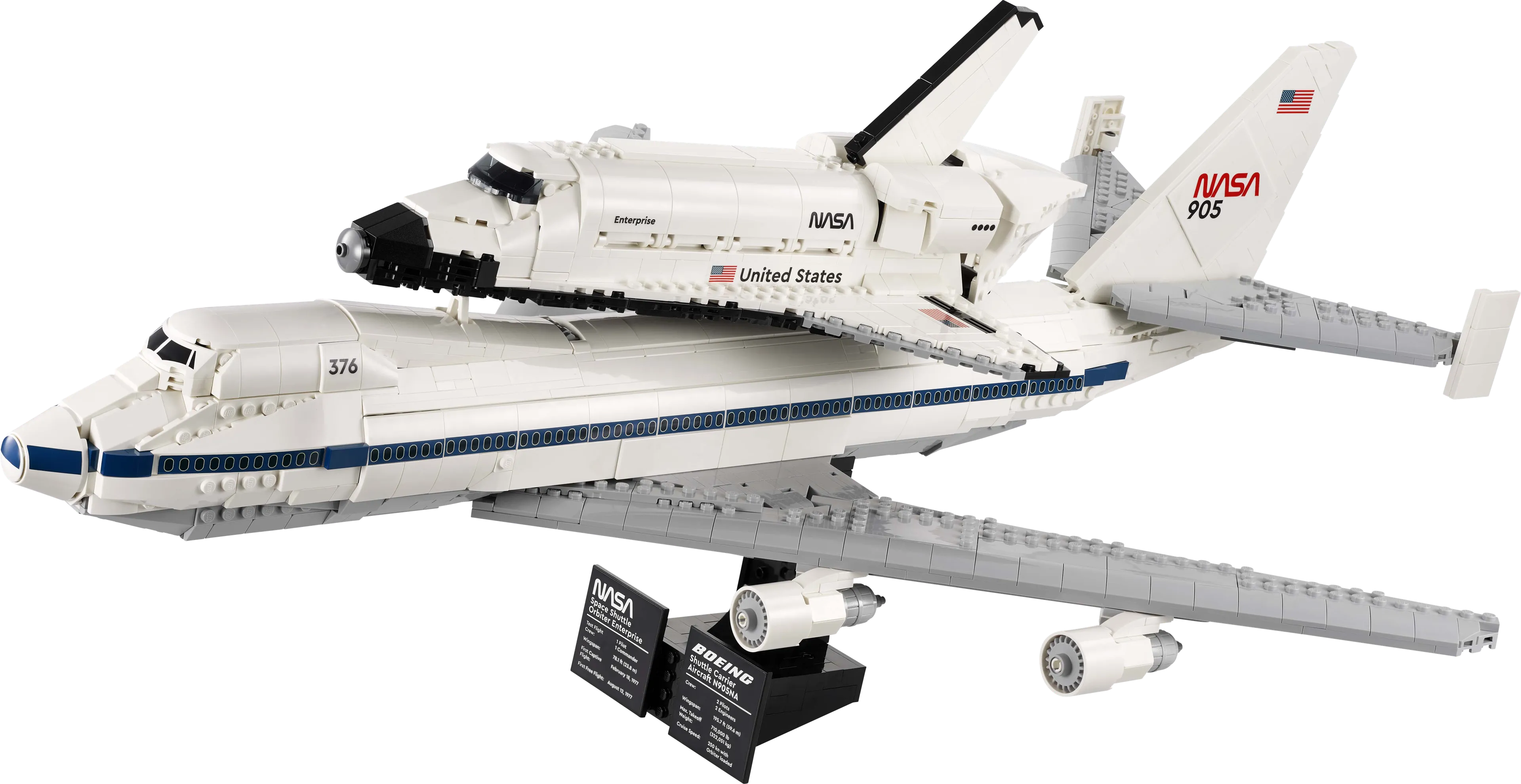 LEGO 10360-1 Shuttle Carrier Aircraft