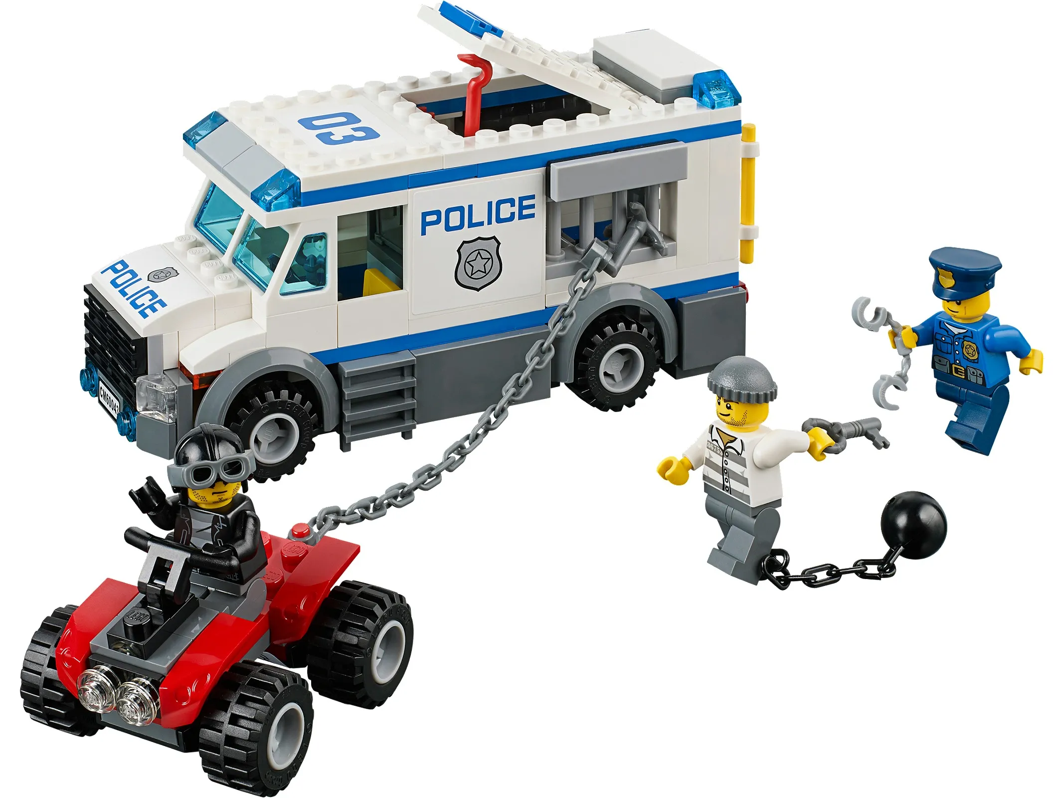 LEGO 60043-1 Prisoner Transporter