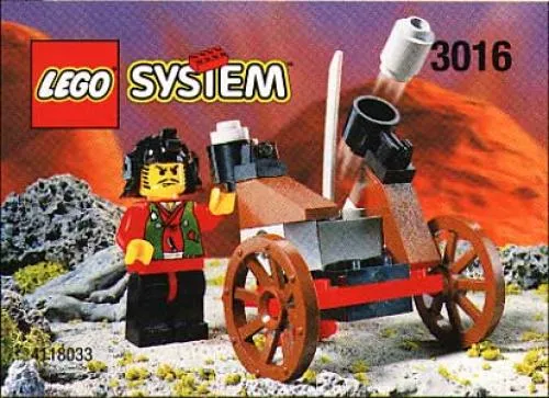 LEGO 3016-1 Boss with Cannon