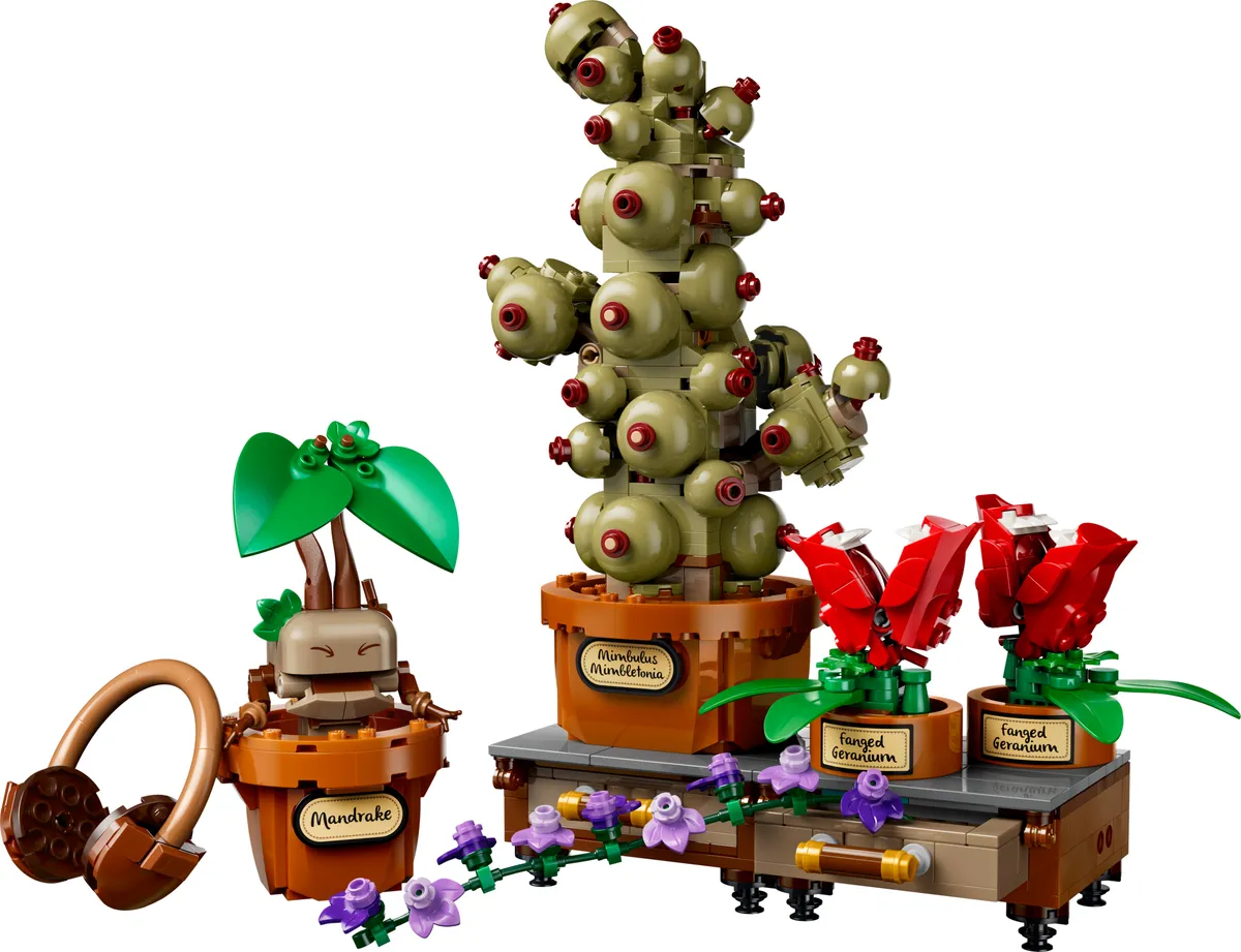 LEGO 76474-1 Hogwarts Herbology Plants