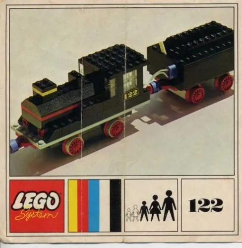 LEGO 122-1 Loco and Tender