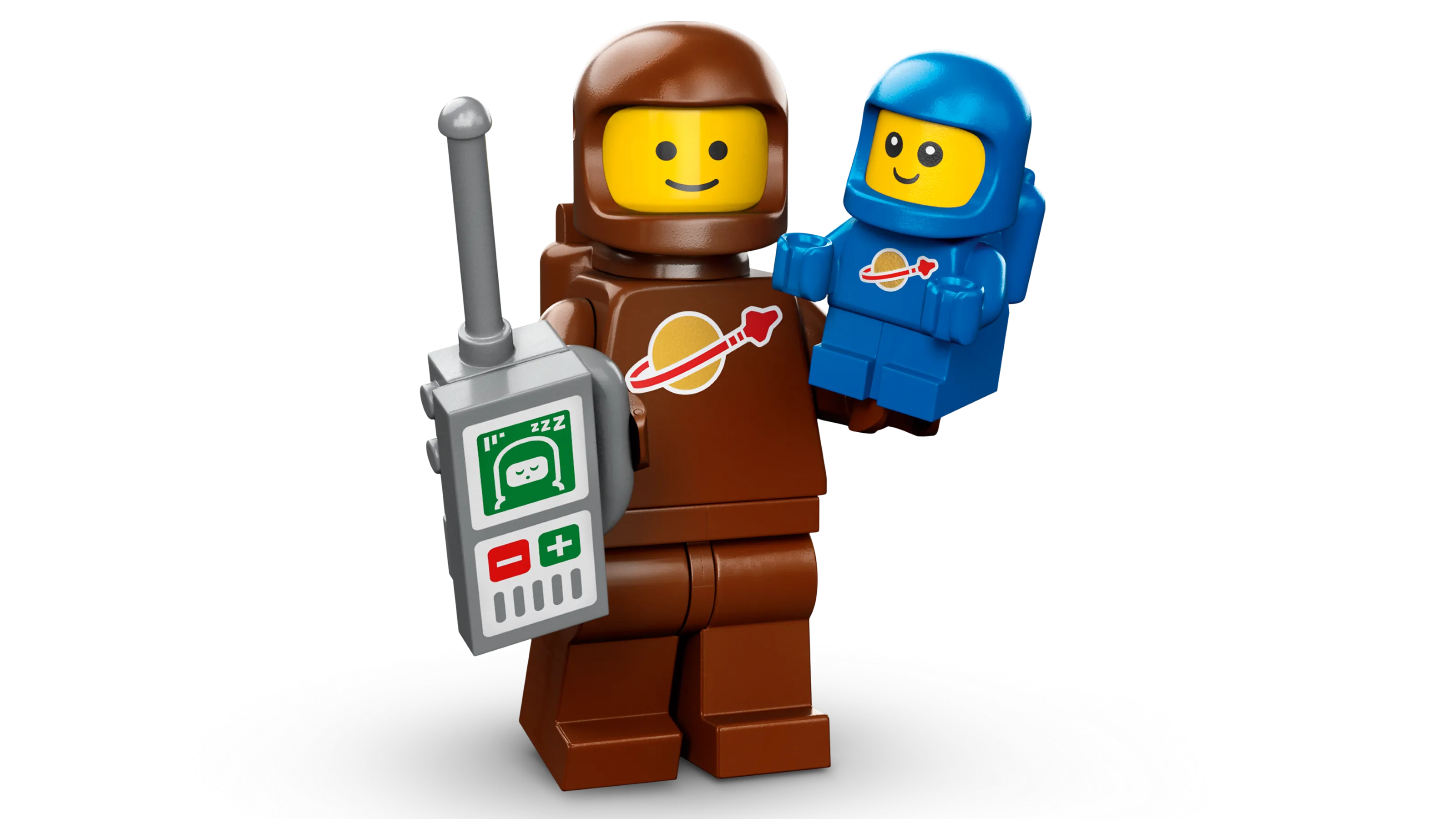 LEGO 71037-3 Brown Astronaut and Spacebaby