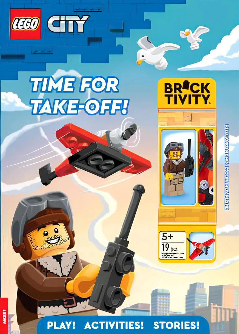 LEGO 9781837250820-1 City: Time for Take-off!