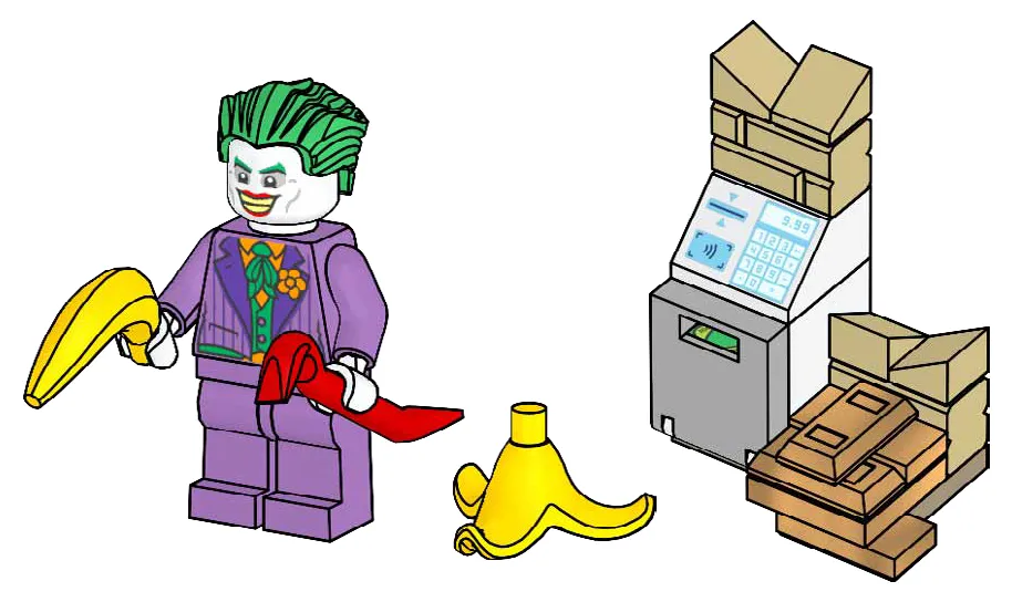 LEGO 212405-1 The Joker and Cash Machine