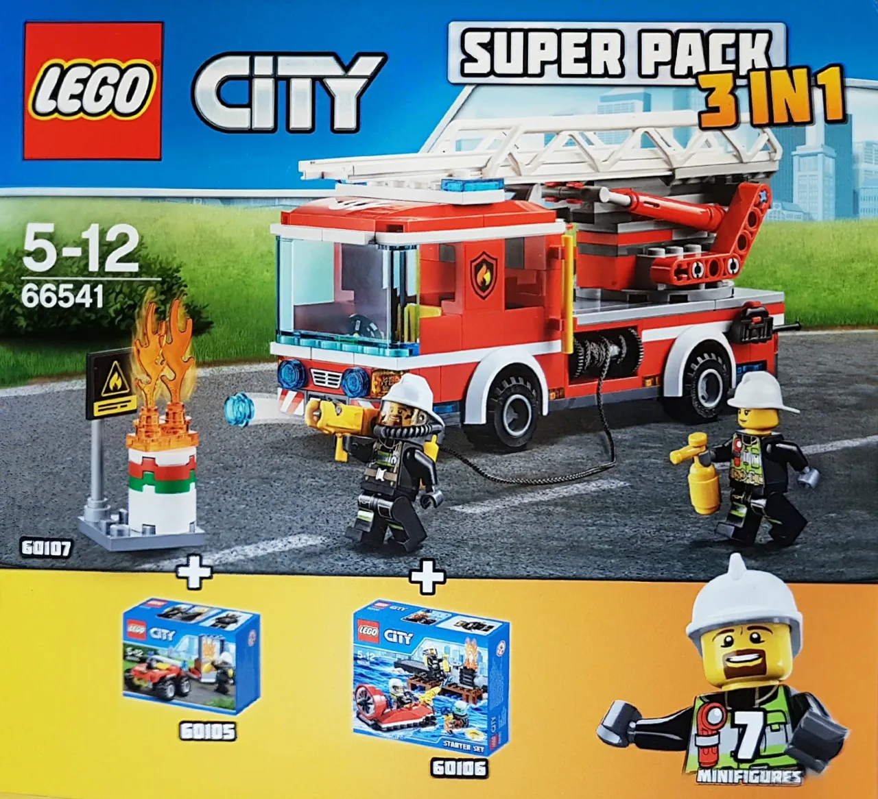 LEGO 66541-1 City Super Pack 3 in 1