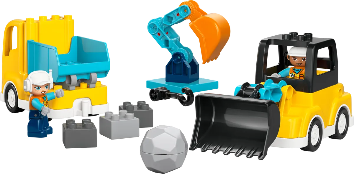 LEGO 10475-1 3 in 1 Construction Vehicles