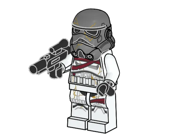 LEGO L0002232-1 Night Trooper