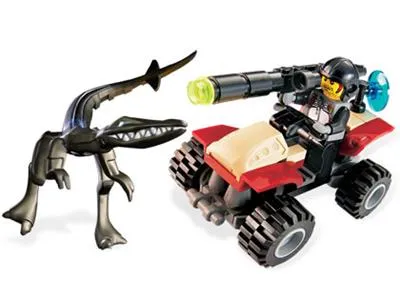 LEGO 7473-1 Street Sprinter vs. Mutant Lizard