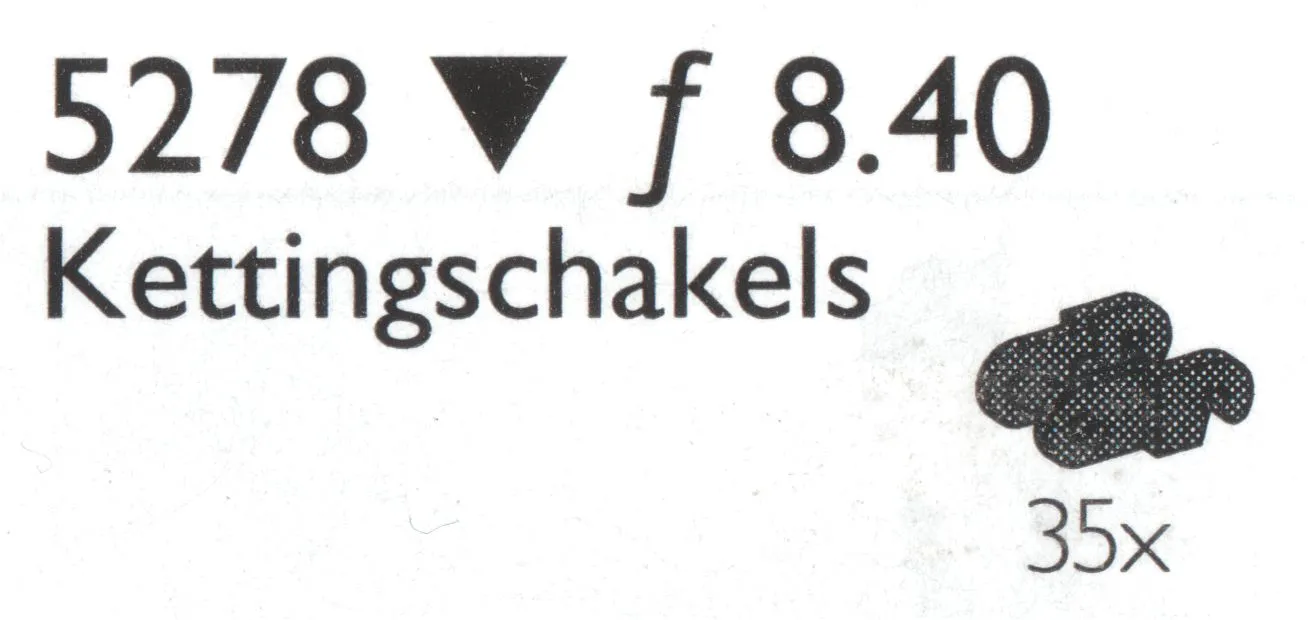 LEGO 5278-1 TECHNIC Chainlinks