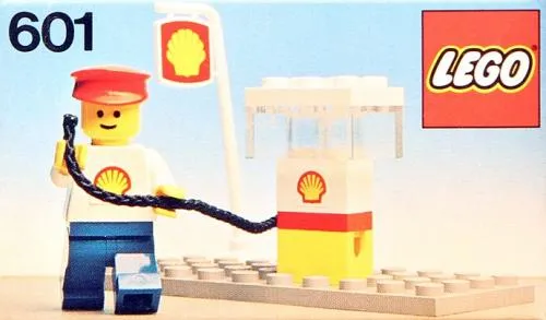 LEGO 601-1 Petrol Pump
