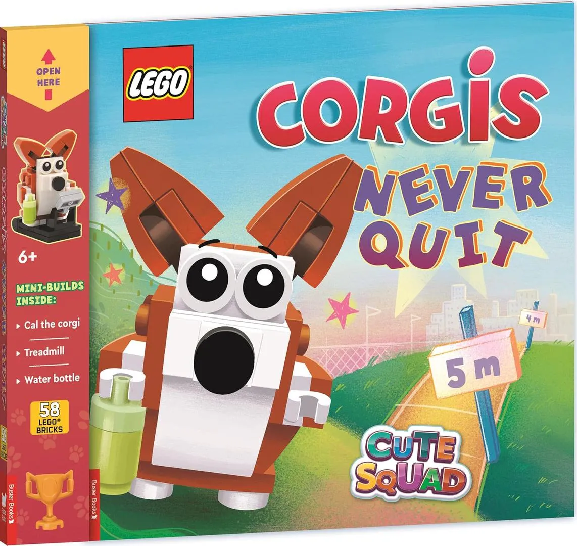 LEGO 9781837250332-1 Cute Squad: Corgis Never Quit