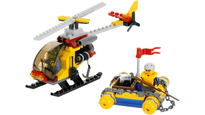LEGO 2230-1 Helicopter and Raft