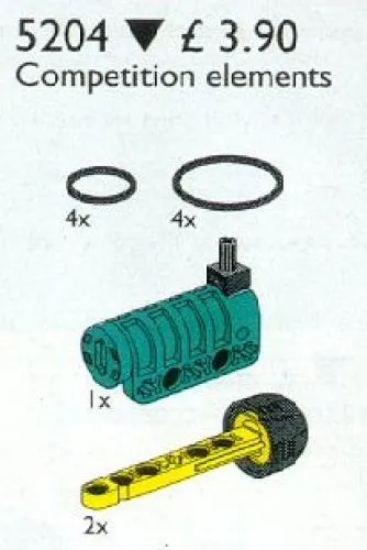 LEGO 5204-1 Cyber Slam Accessories