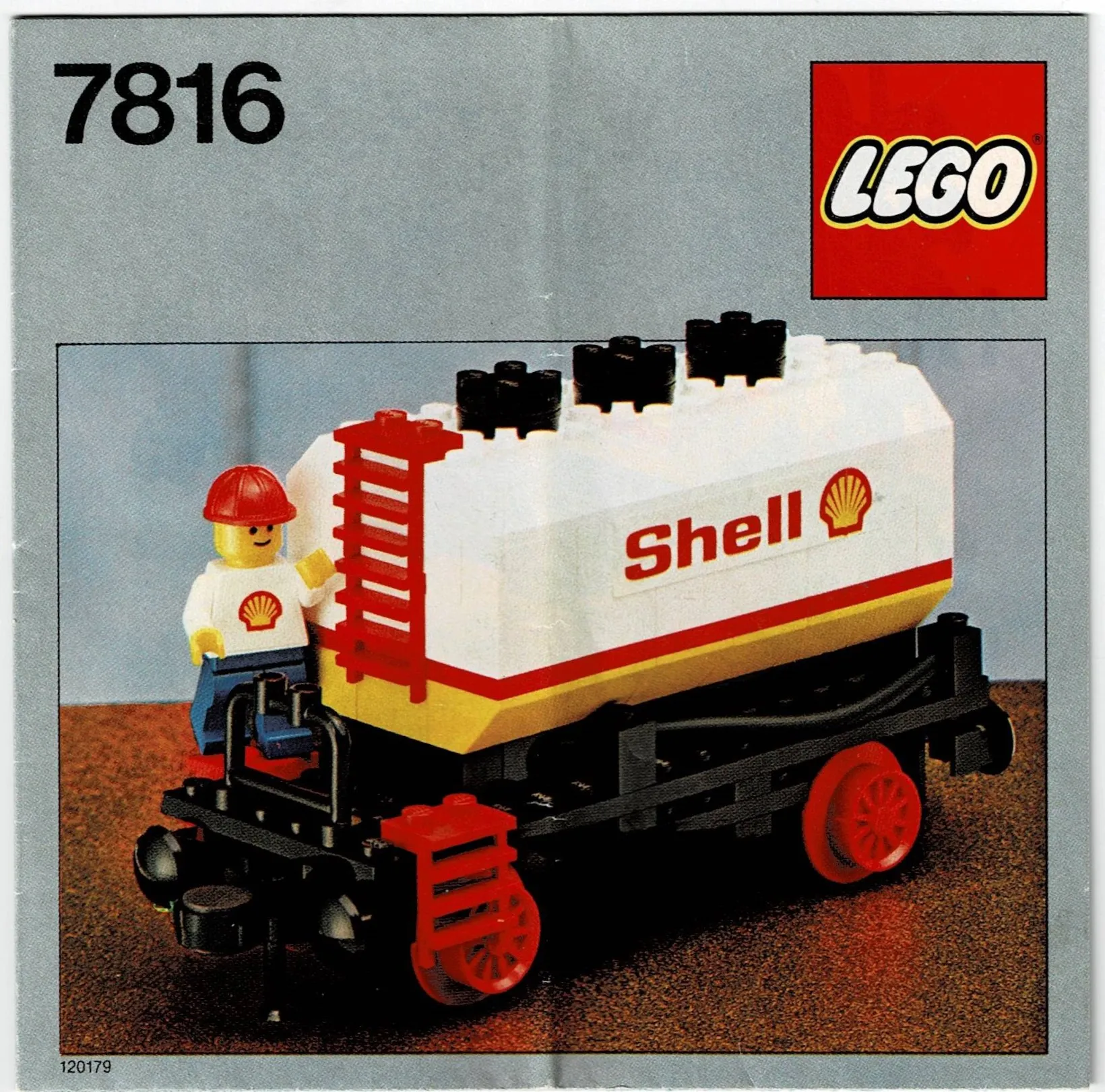 LEGO 7816-1 Shell Tanker Wagon