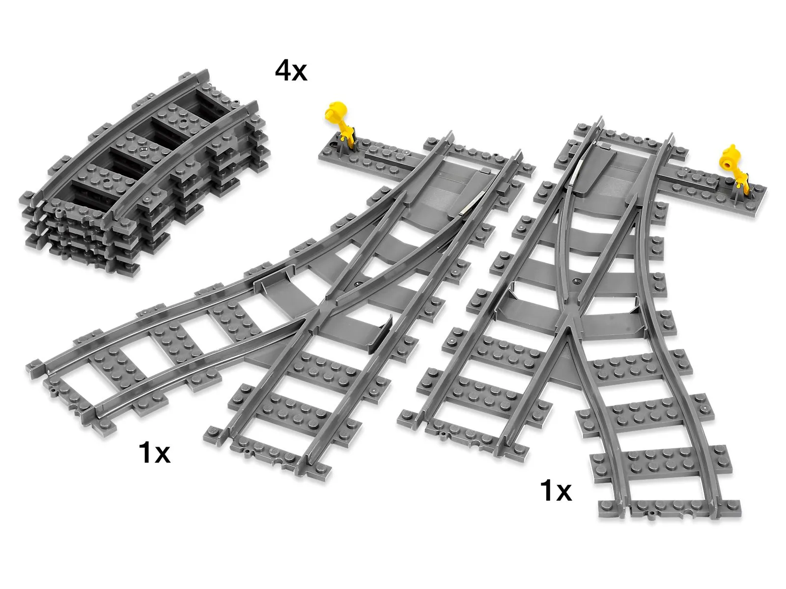 LEGO 7895-1 Switching Tracks for RC Trains