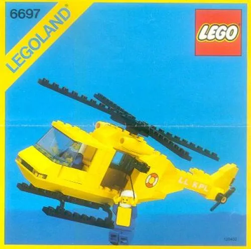 LEGO 6697-1 Rescue-I Helicopter