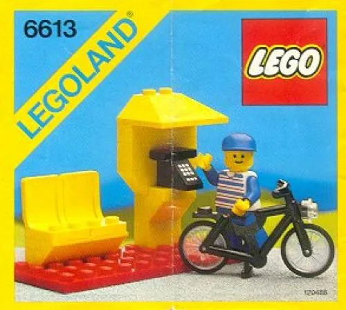 LEGO 6613-1 Telephone Booth