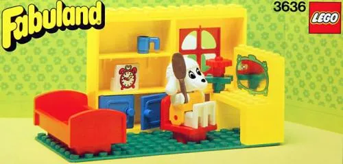 LEGO 3636-1 Lucy Lamb's Bedroom