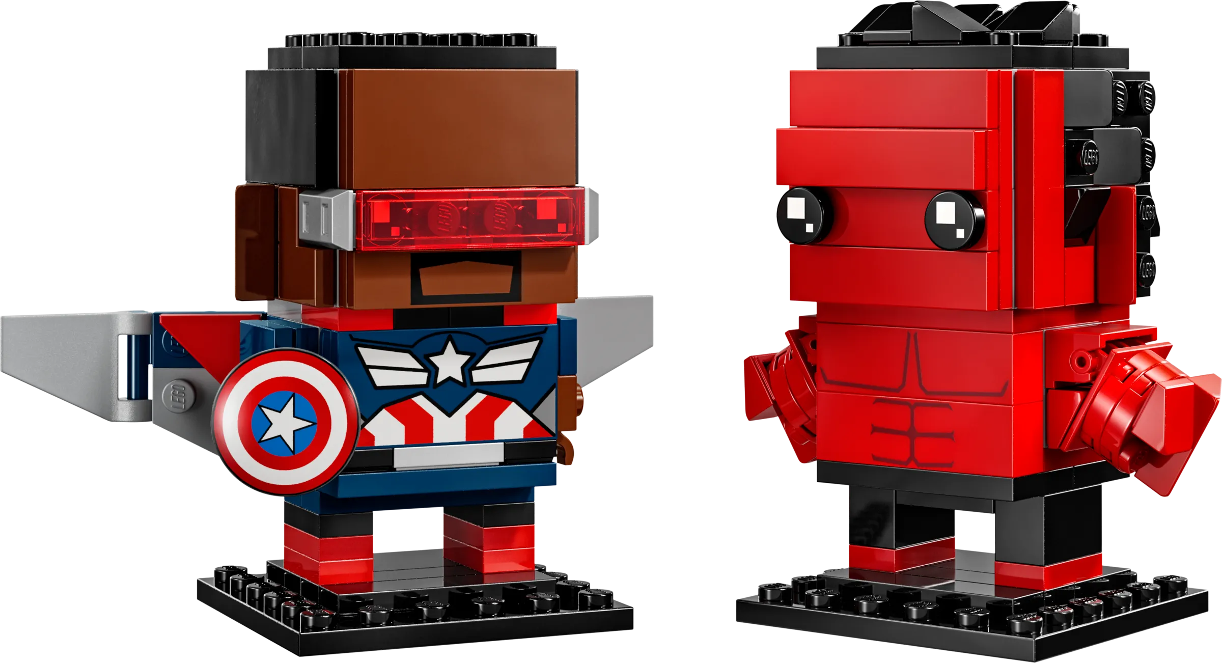 LEGO 40668-1 Captain America & Red Hulk Figures