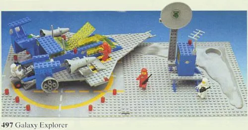 LEGO 497-1 Galaxy Explorer
