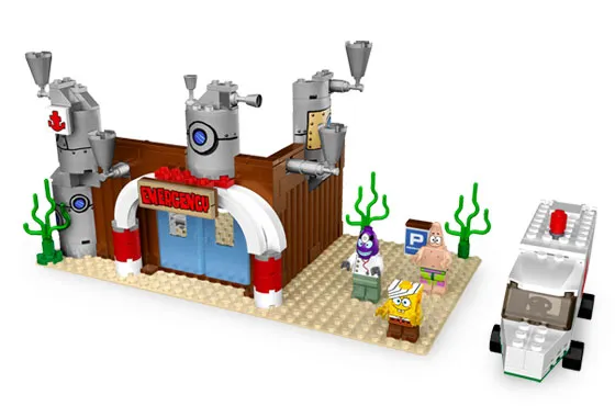LEGO 3832-1 The Emergency Room