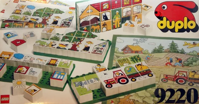 LEGO 9220-1 Mosaic Set - Farm Scene