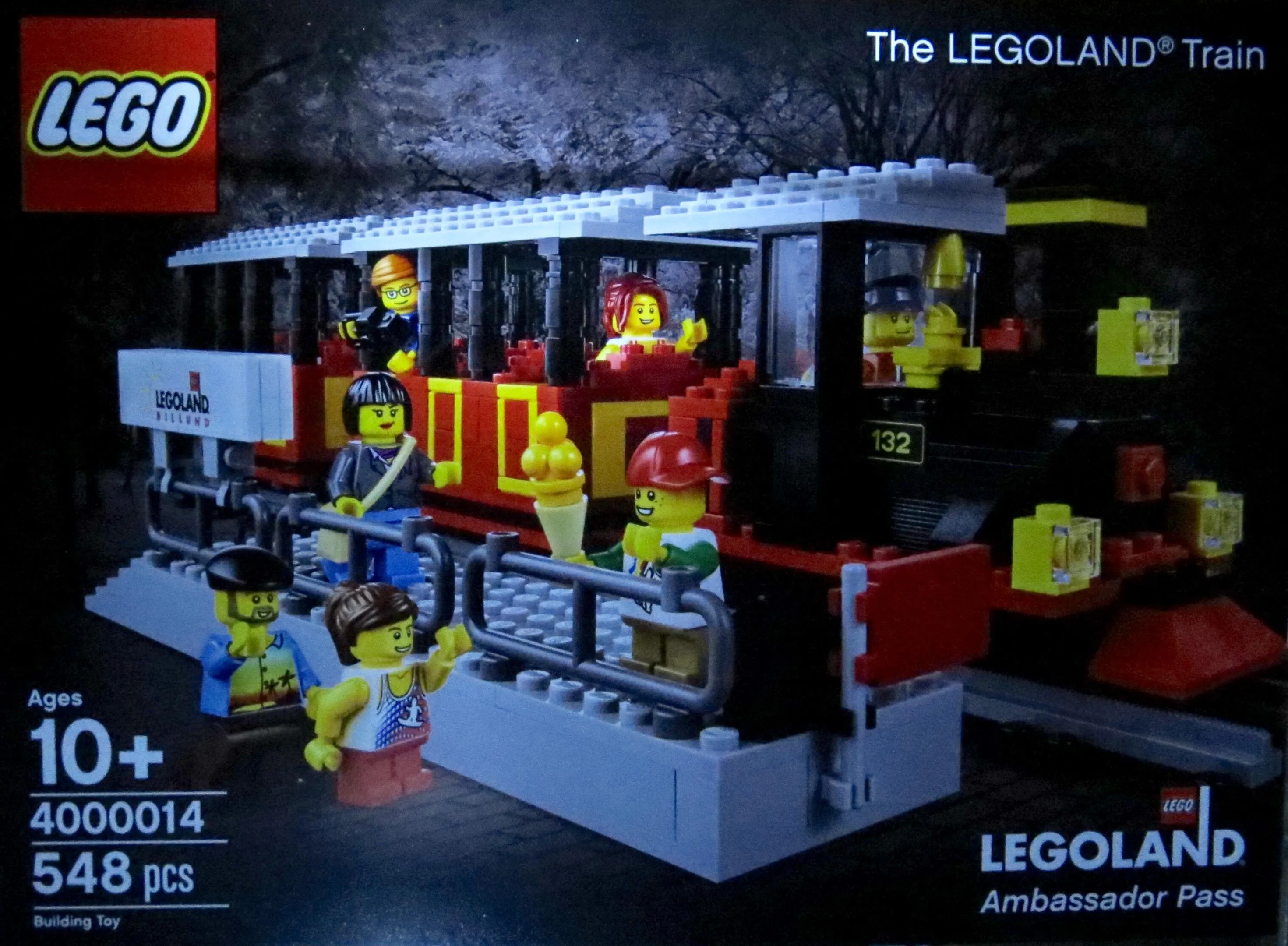 LEGO 4000014-3 The LEGOLAND Train (LEGOLAND Ambassador Pass Version)