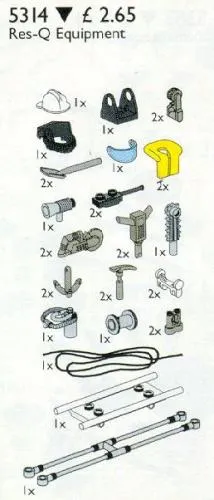LEGO 5314-1 RES-Q Equipment (Tools)