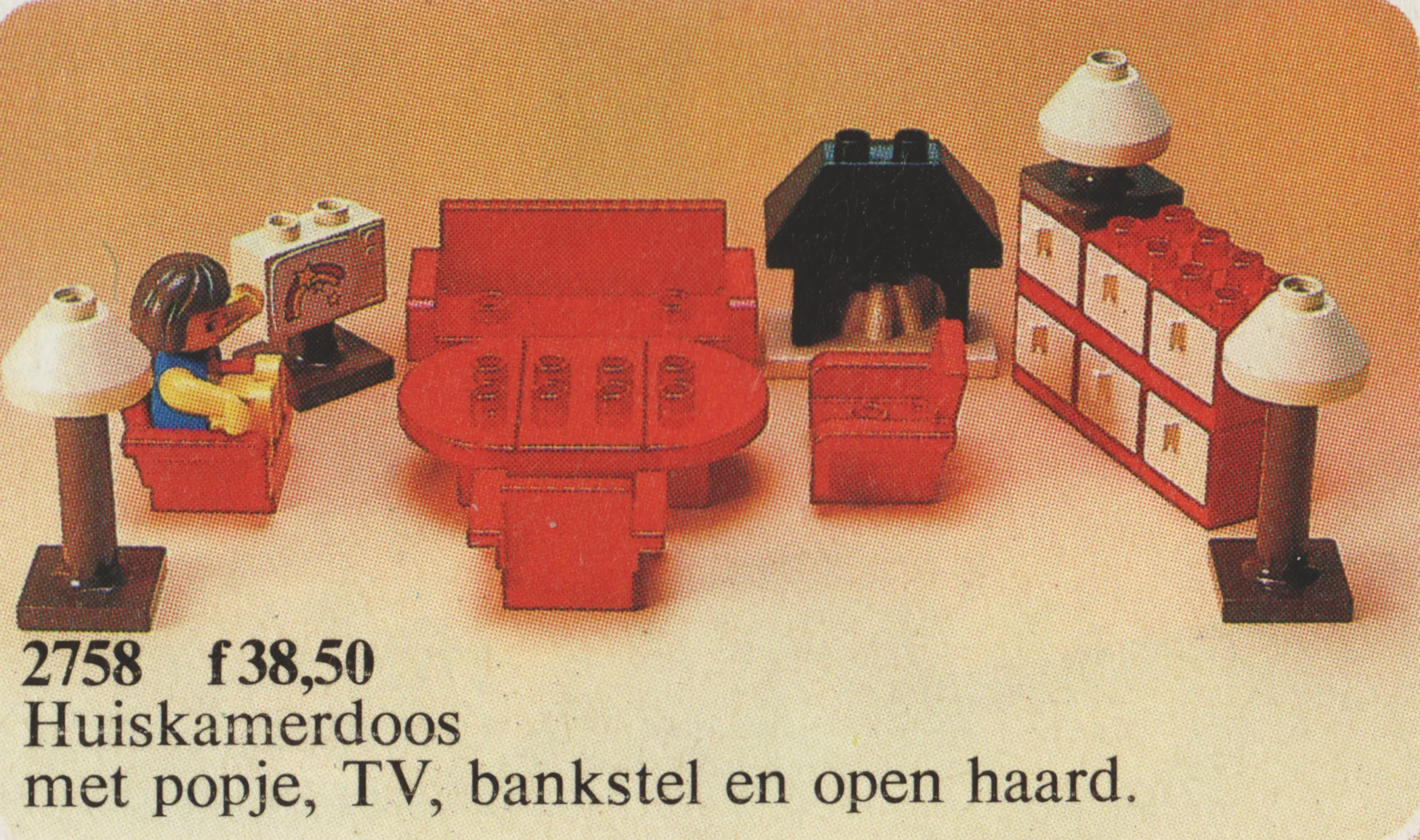LEGO 2758-1 Living Room