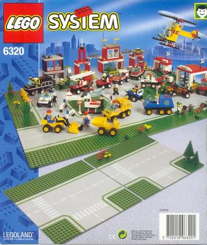 LEGO 6320-1 T-Road Plates