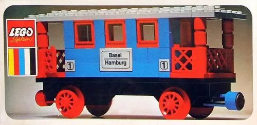 LEGO 131-1 Passenger Coach
