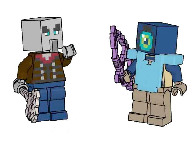 LEGO L0002249-1 Hero with Illager