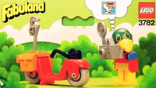 LEGO 3782-1 Photographer Patrick Parrot
