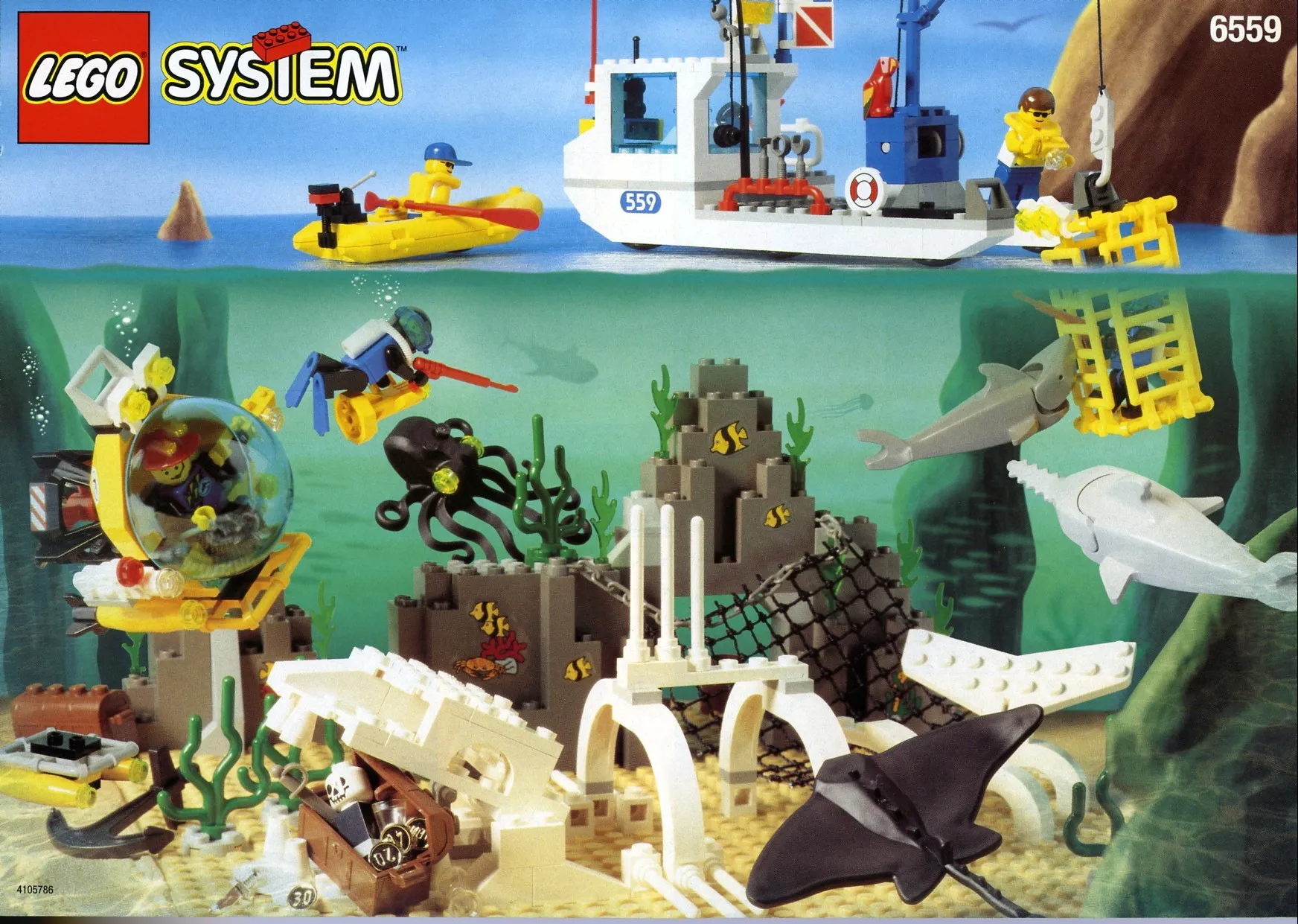 LEGO 6559-1 Deep Sea Bounty