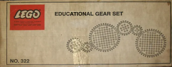 LEGO 322-4 Educational Gear Set