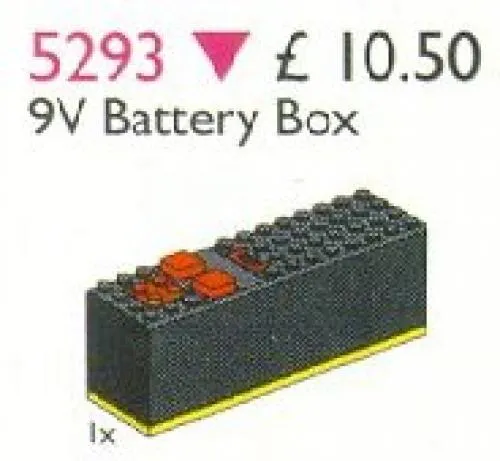 LEGO 5293-1 9V Battery Box
