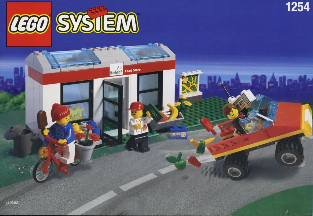 LEGO 1254-1 Shell Select Shop