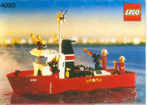 LEGO 4020-1 Fire Fighting Boat