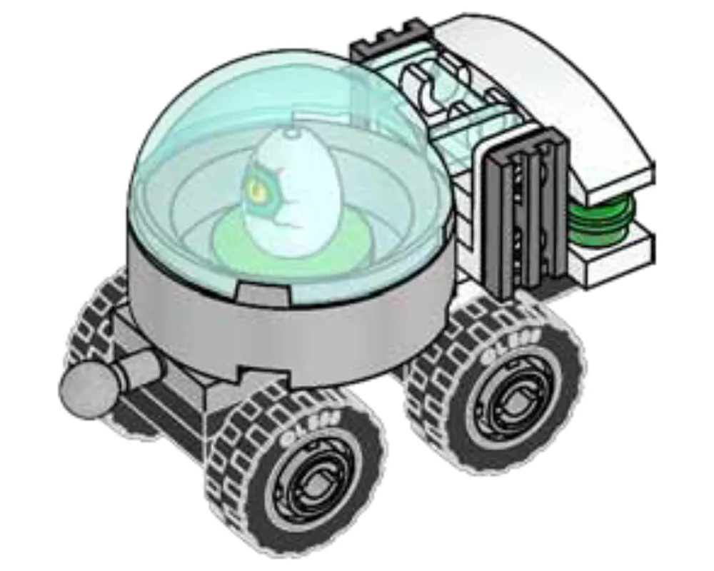 LEGO 122407-1 Mobile Incubator with Egg