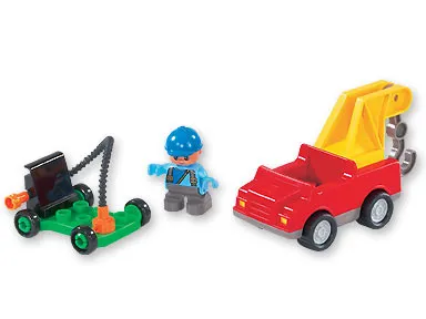 LEGO 3606-1 Go-Kart Transport (Rescue Service) (Explore)