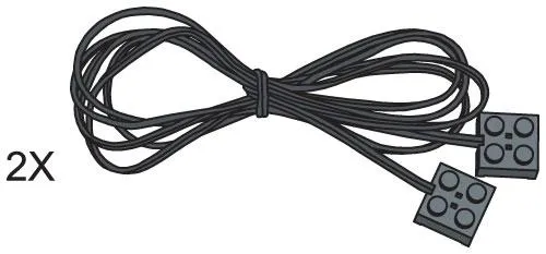 LEGO 991118-1 3M Connecting Lead (Set of 2)