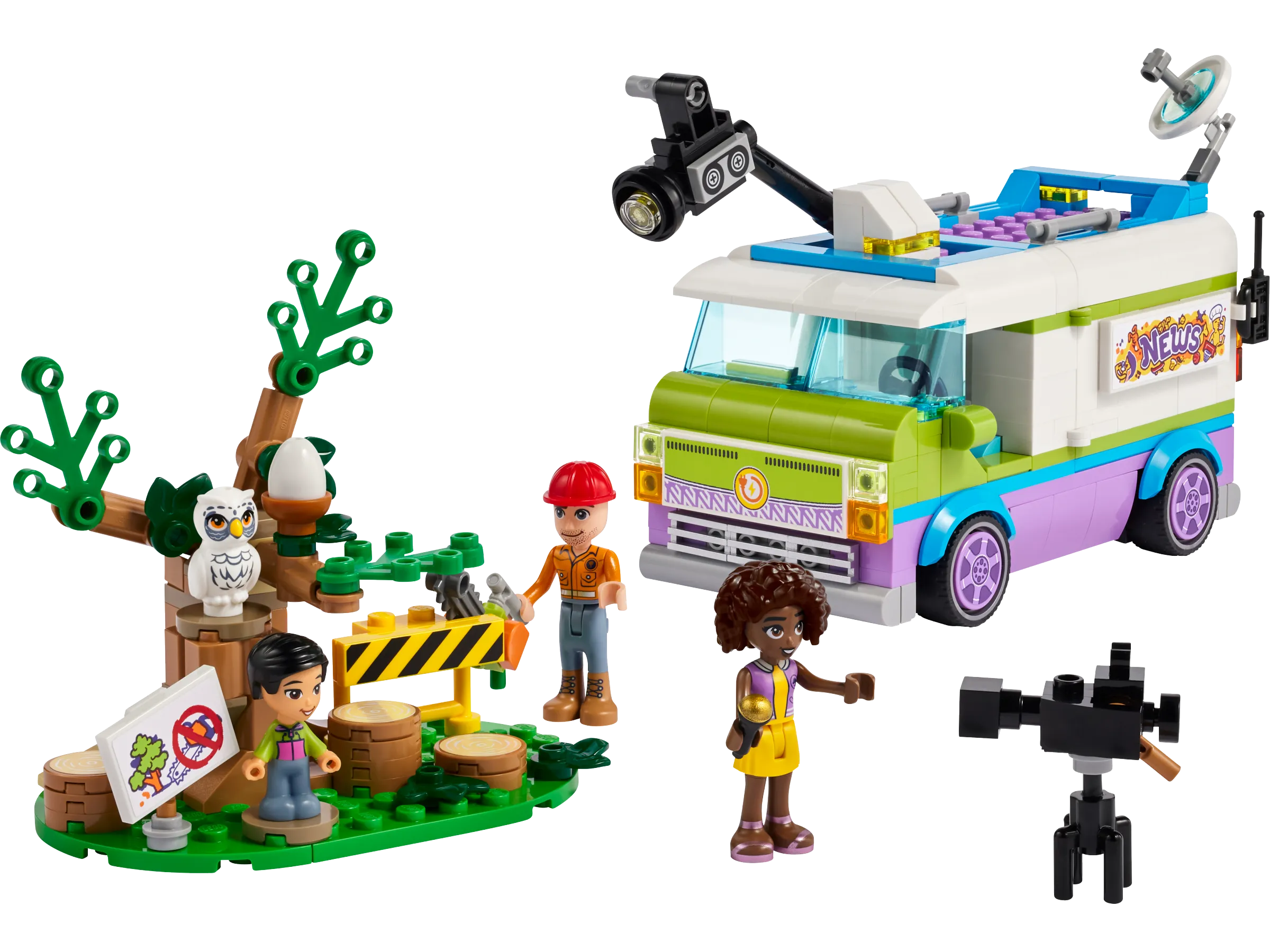 LEGO 41749-1 Newsroom Van