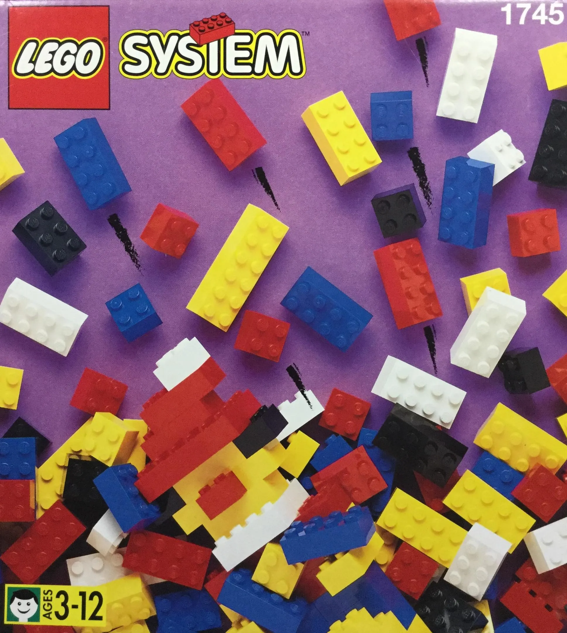 LEGO 1745-1 Box of Standard Bricks, 3+