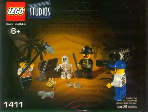 LEGO 1411-1 Pirate's Treasure Hunt (Quaker Oats promo)