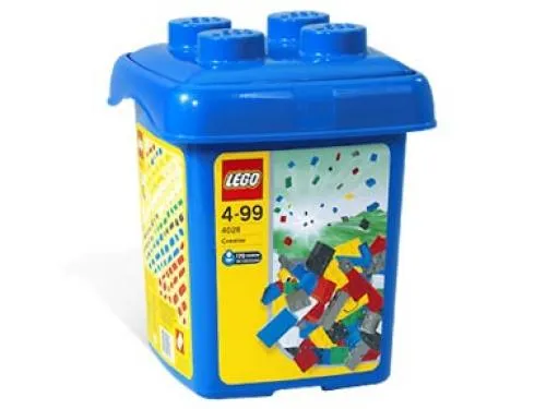 LEGO 4028-1 World of Bricks {Blue Bucket}