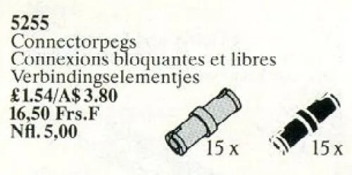 LEGO 5255-1 Connector Pegs / Connectorpegs