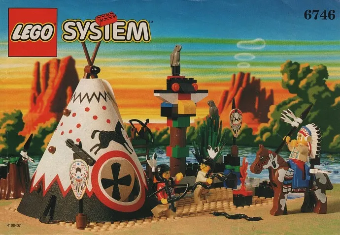 LEGO 6746-1 Chief's Tepee