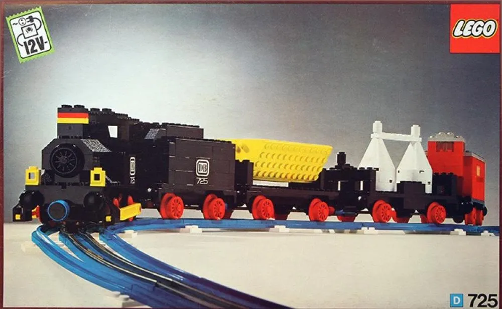 LEGO 725-2 12V Freight Train and Track