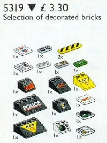 LEGO 5319-1 Decorated Elements